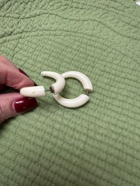 Costume bone like earrings - Women Jewelry